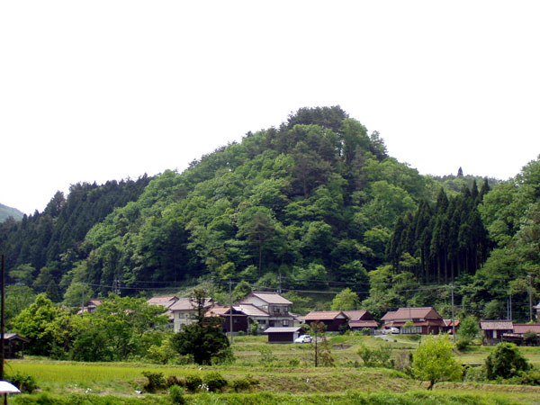 桜尾城　遠景
