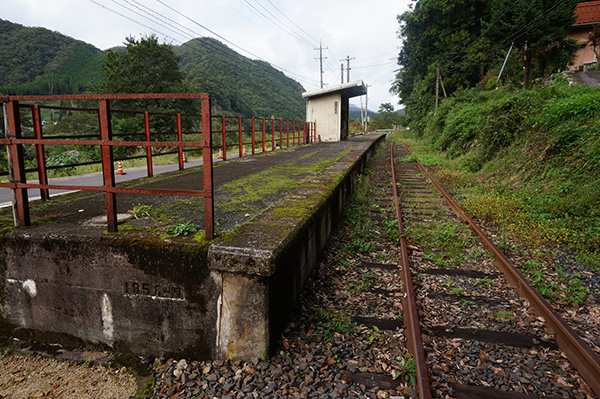 廃線後の竹駅